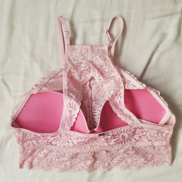 PINK Victoria's Secret Pink Lace Bralette - Picture 3 of 7